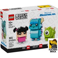 40861 BRICKHEADZ Sulley, Mike and Boo Figures